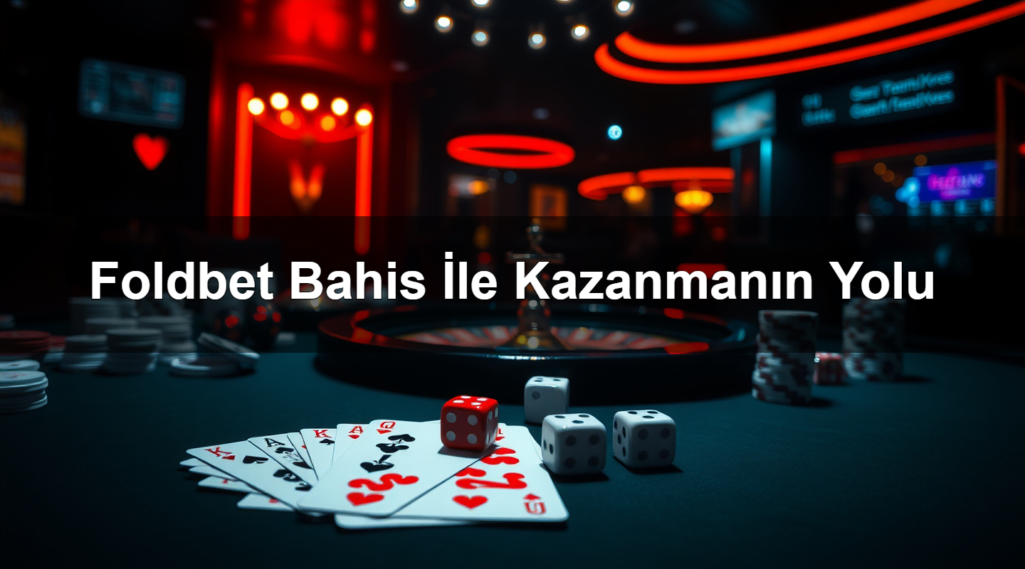 Foldbet Bahis İle Kazanmanın Yolu 2 Foldbet Bahis İle Kazanmanın Yolu