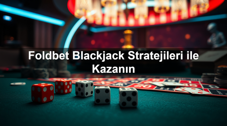 Foldbet Blackjack Stratejileri ile Kazanın