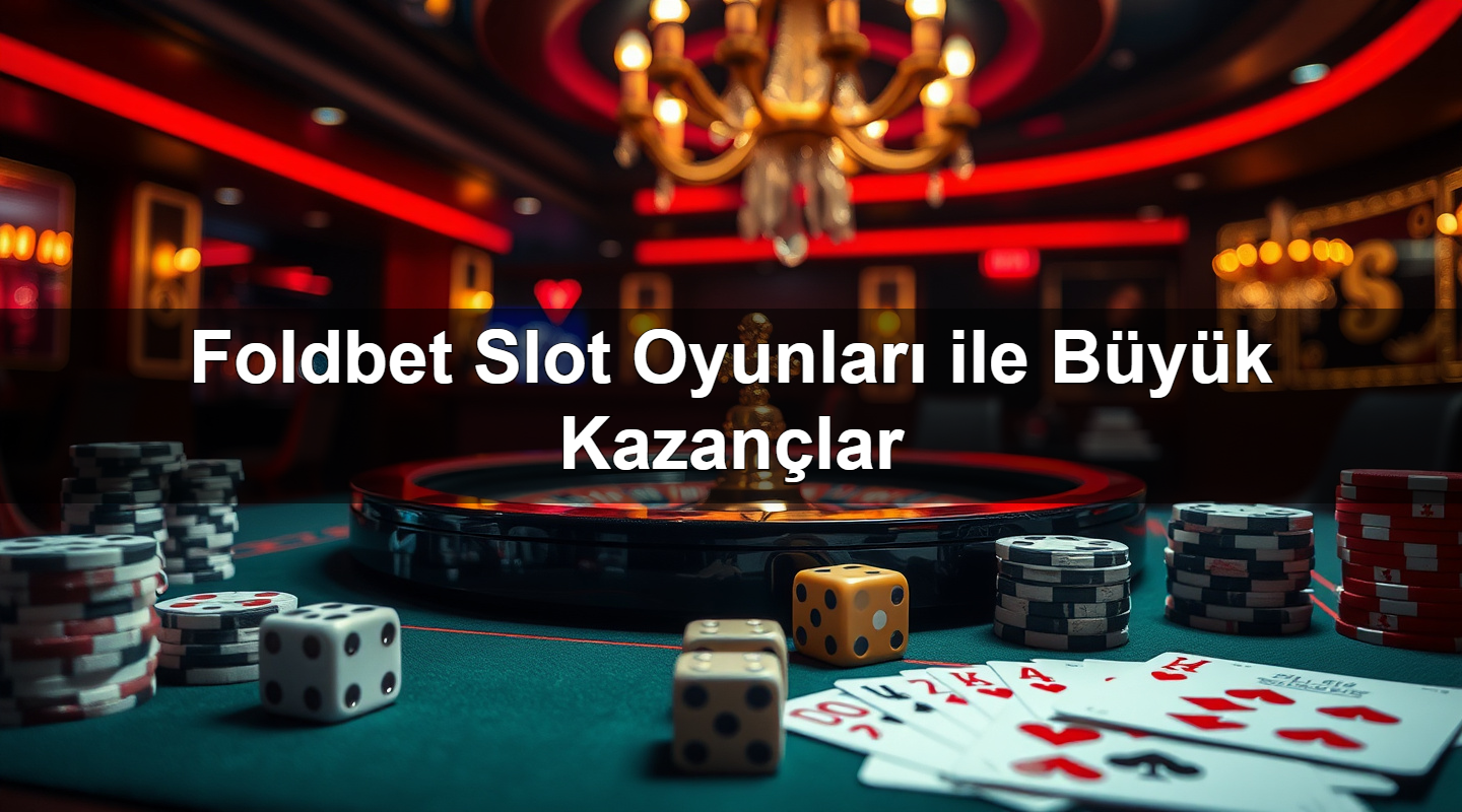 foldbet slot oyunlar ile b y k kazan lar 1783634591395